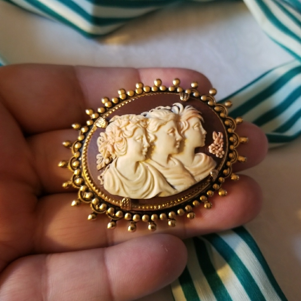 Exqusite Cameo Brooch